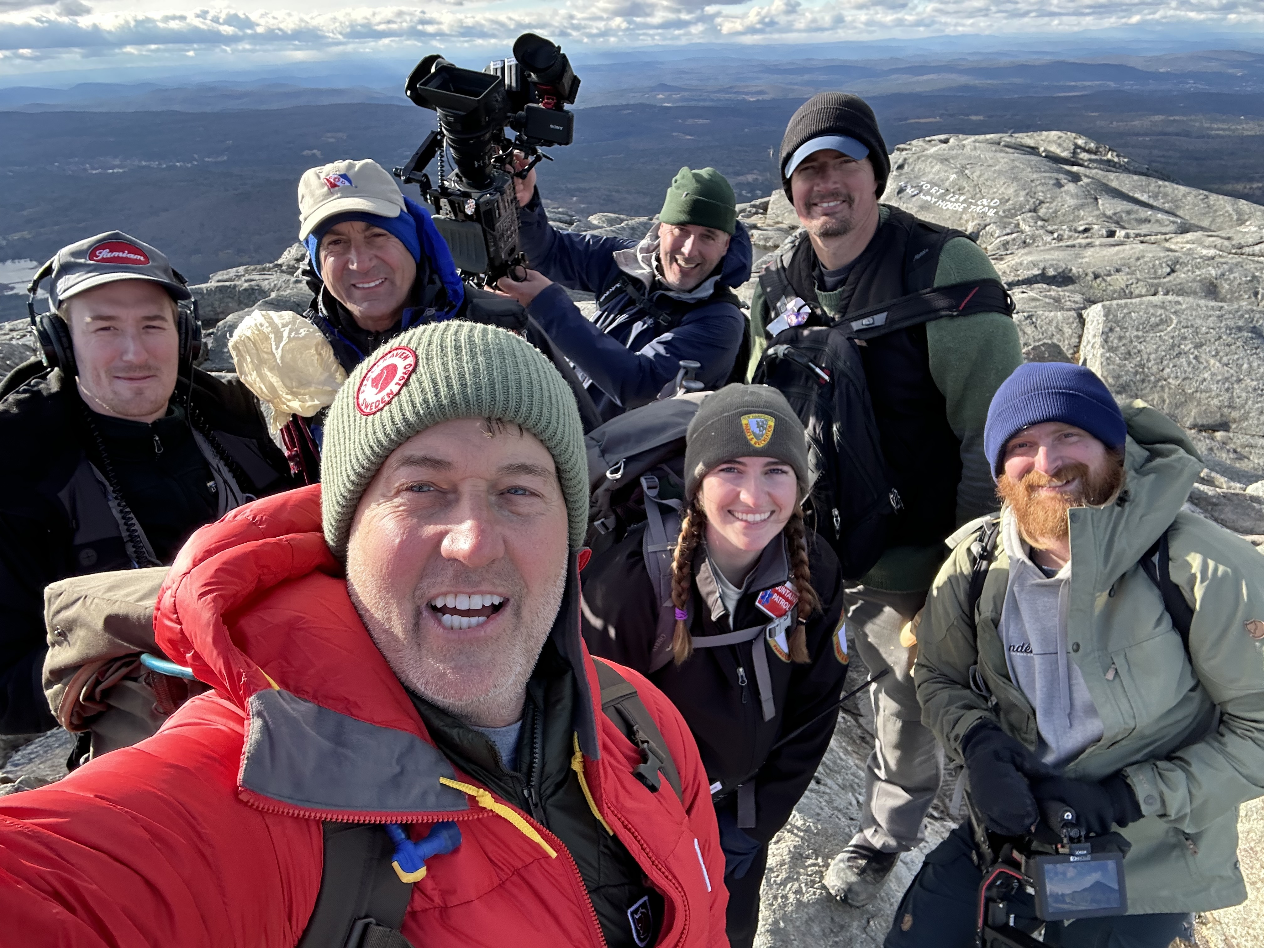 Mt. Monadnock with amazing crew
